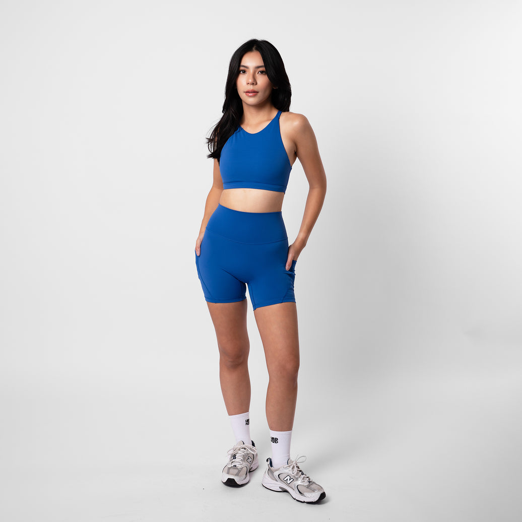 Adapt Highrise Biker Shorts (5") - Sonic