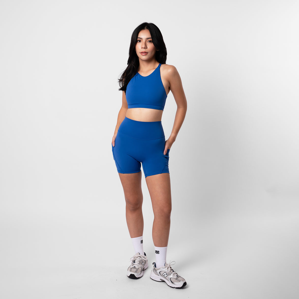 Adapt Highrise Biker Shorts (5") - Sonic