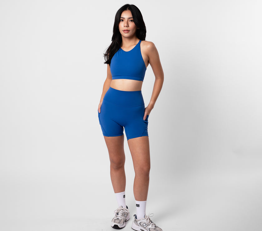 Adapt Highrise Biker Shorts (5") - Sonic