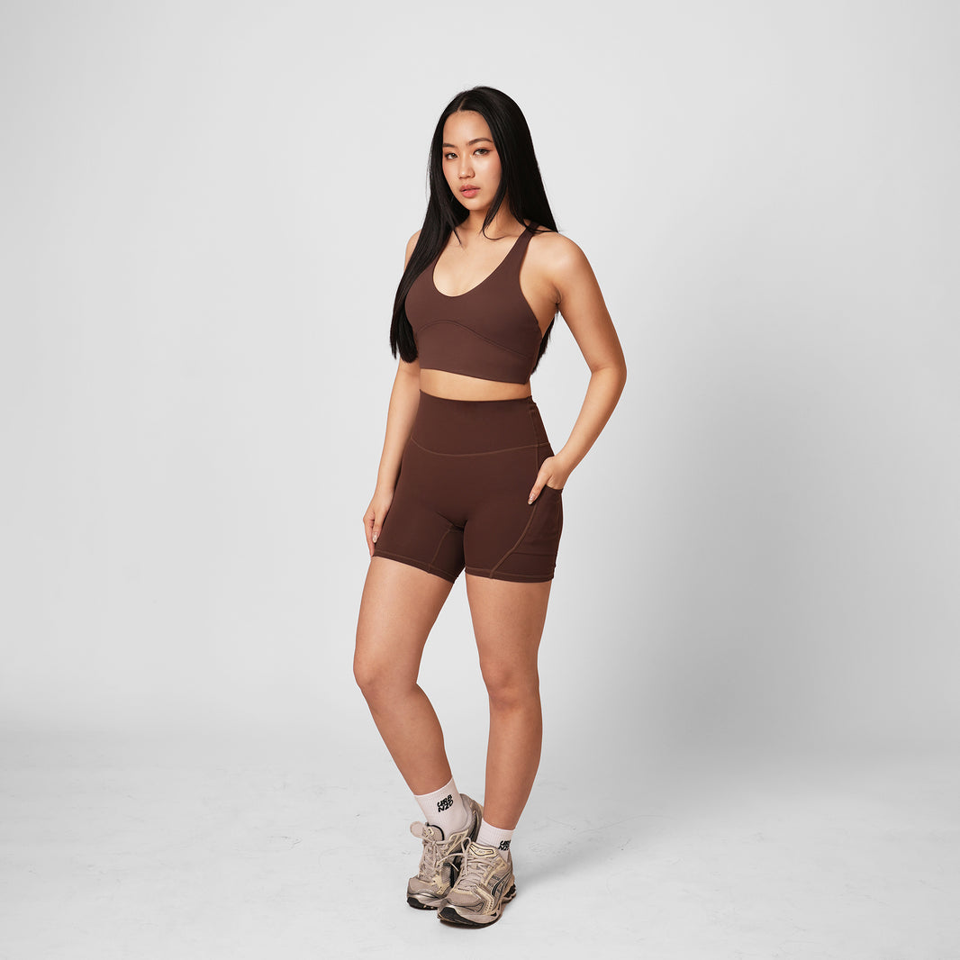 Adapt Highrise Biker Shorts (5") - Soul