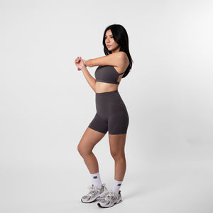 Adapt Highrise Biker Shorts (5") - Storm