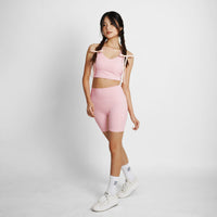Adapt Highrise Biker Shorts (6") - Blush - Urbanized Co. S