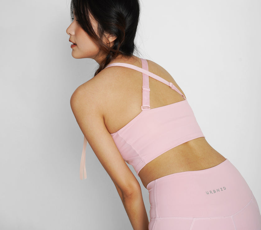 Adapt Highrise Biker Shorts (6") - Blush - Urbanized Co. S