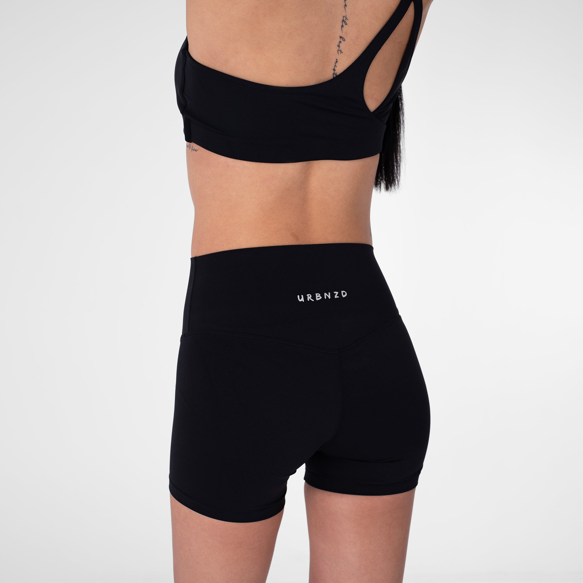 Booty Shorts (4") - Black - Urbanized Co. S
