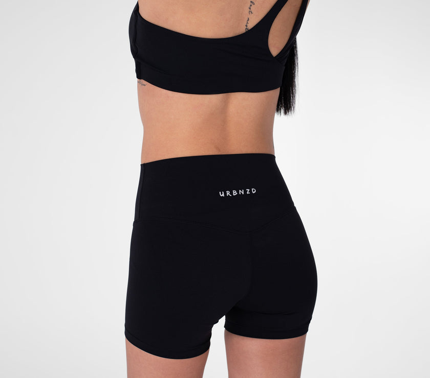 Booty Shorts (4") - Black - Urbanized Co. S