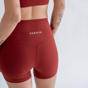 Booty Shorts (4") - Cherry - Urbanized Co. S