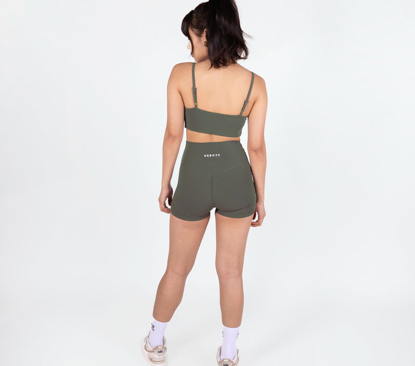 Booty Shorts (4") - Forest