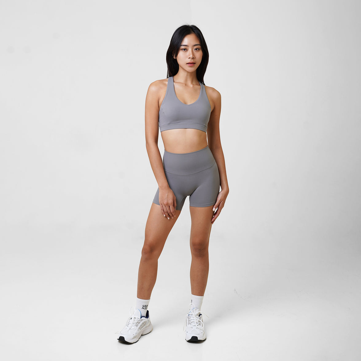 Booty Shorts (4") - Heather - Urbanized Co. S