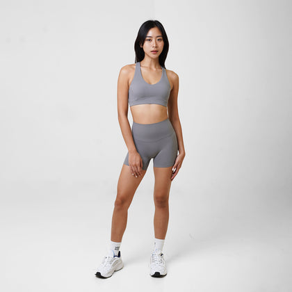 Booty Shorts (4") - Heather - Urbanized Co. S