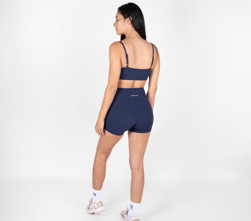 BACKORDER: Booty Shorts (4") - Urbanized Co. Midnight / S