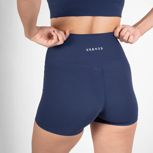 BACKORDER: Booty Shorts (4") - Urbanized Co. Midnight / S