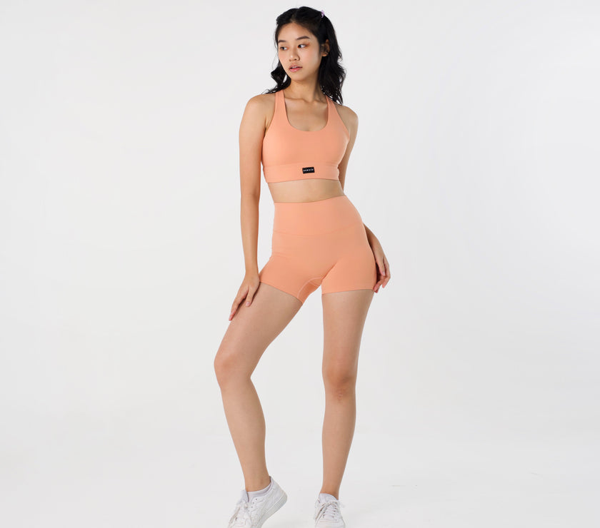 Booty Shorts (4") - Peach - Urbanized Co. S