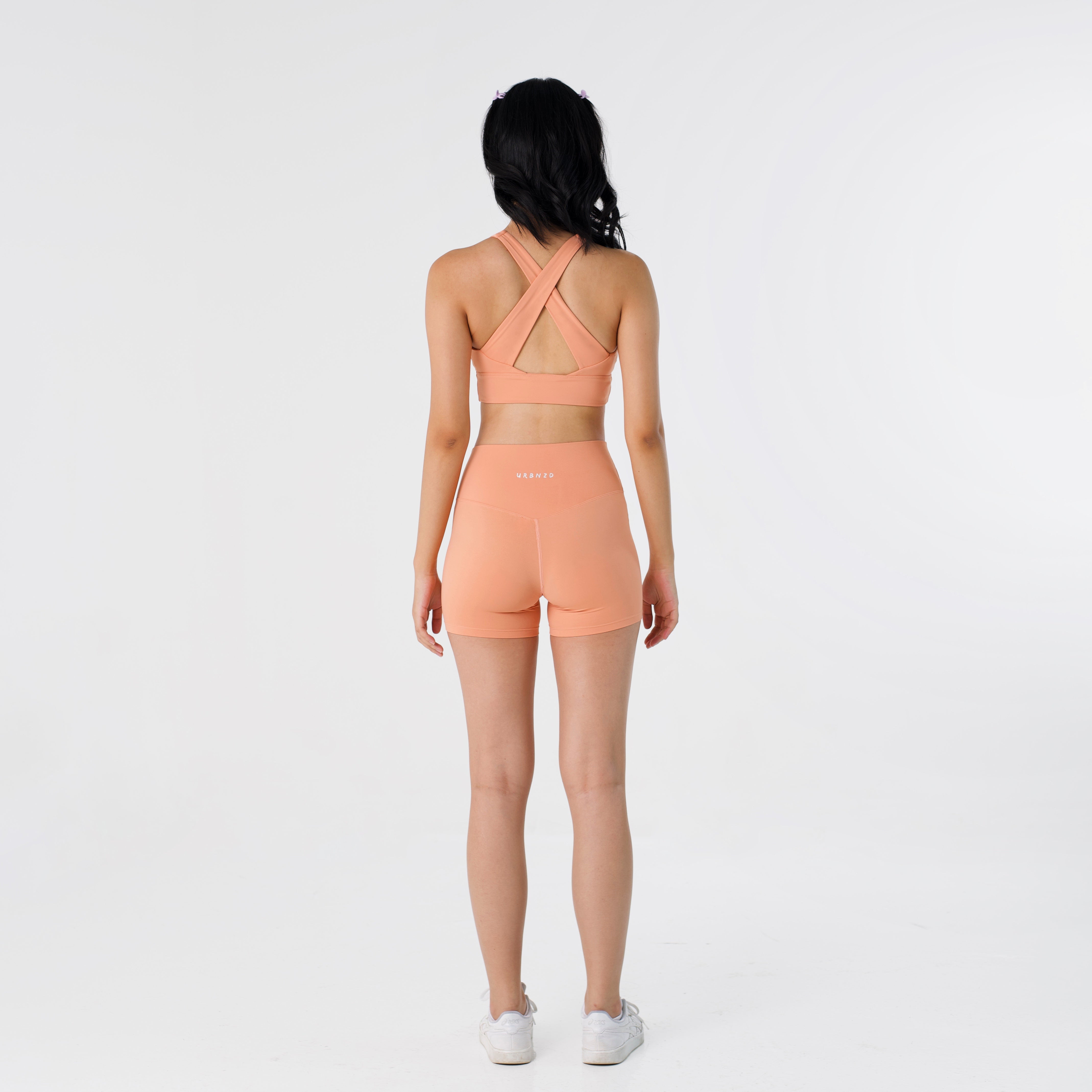 Booty Shorts (4") - Peach - Urbanized Co. S