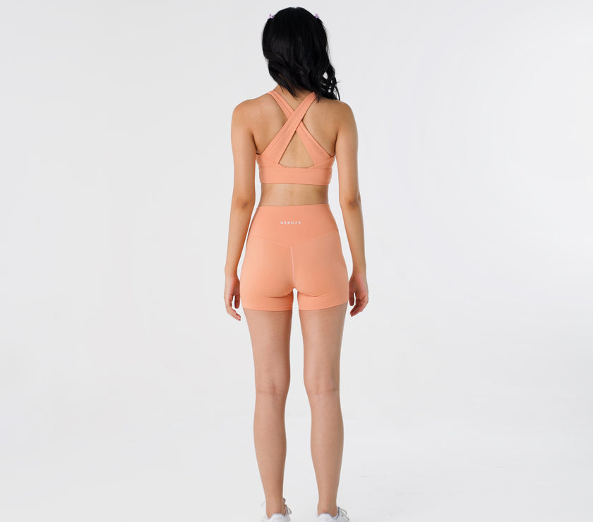 Booty Shorts (4") - Peach - Urbanized Co. S