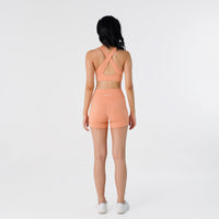 Booty Shorts (4") - Peach - Urbanized Co. S