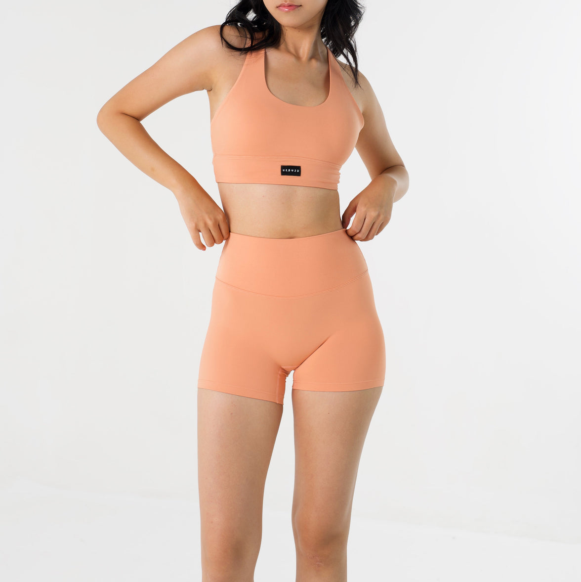 Booty Shorts (4") - Peach - Urbanized Co. S