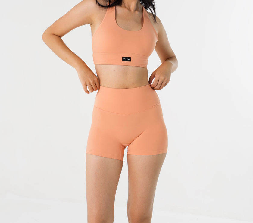 Booty Shorts (4") - Peach - Urbanized Co. S