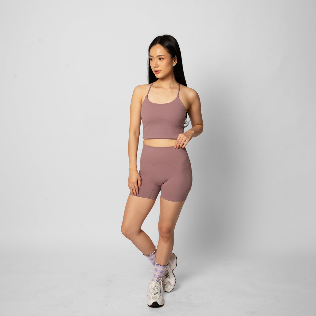 Booty Shorts (5") - Plum