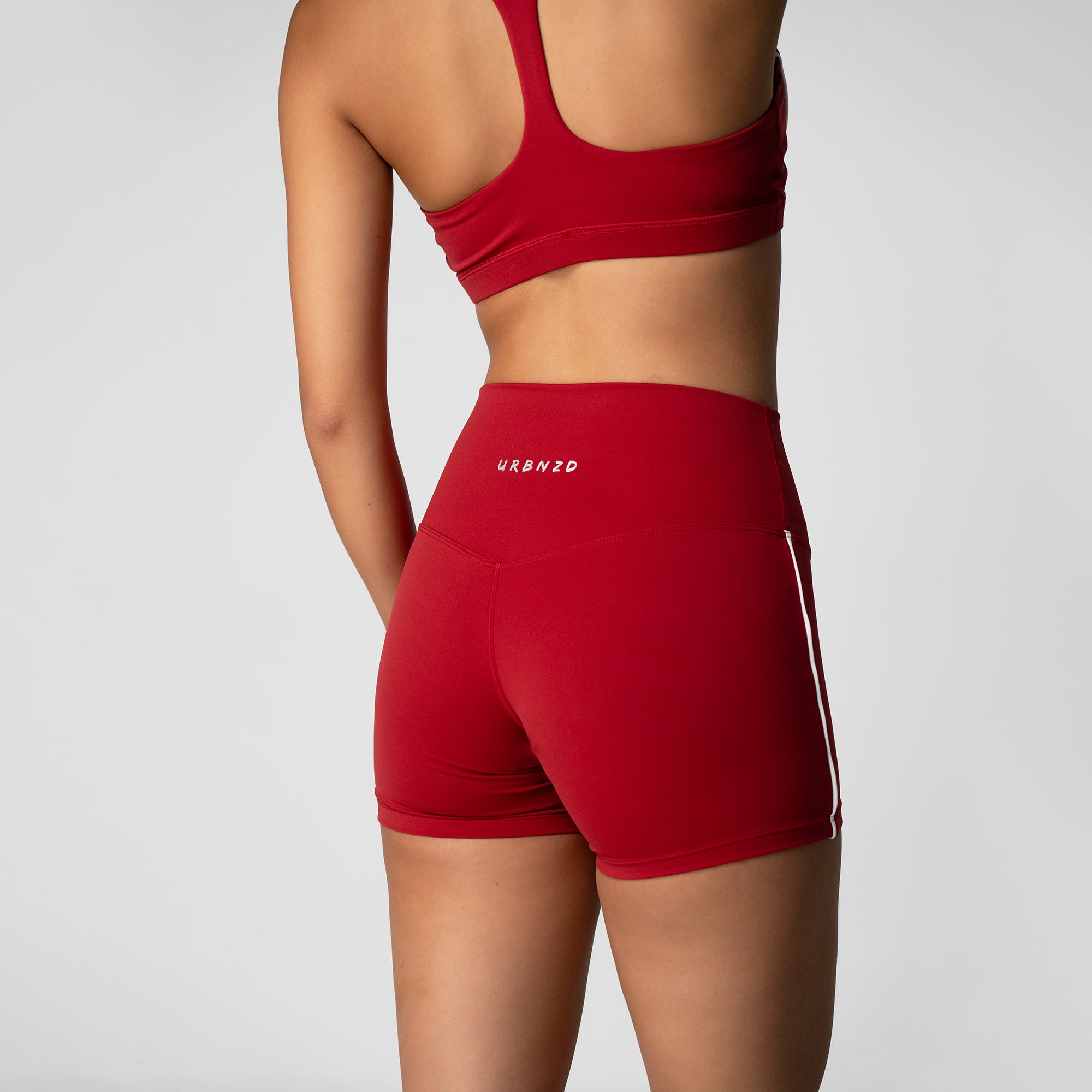 Booty Stripe Shorts (4") - Spice