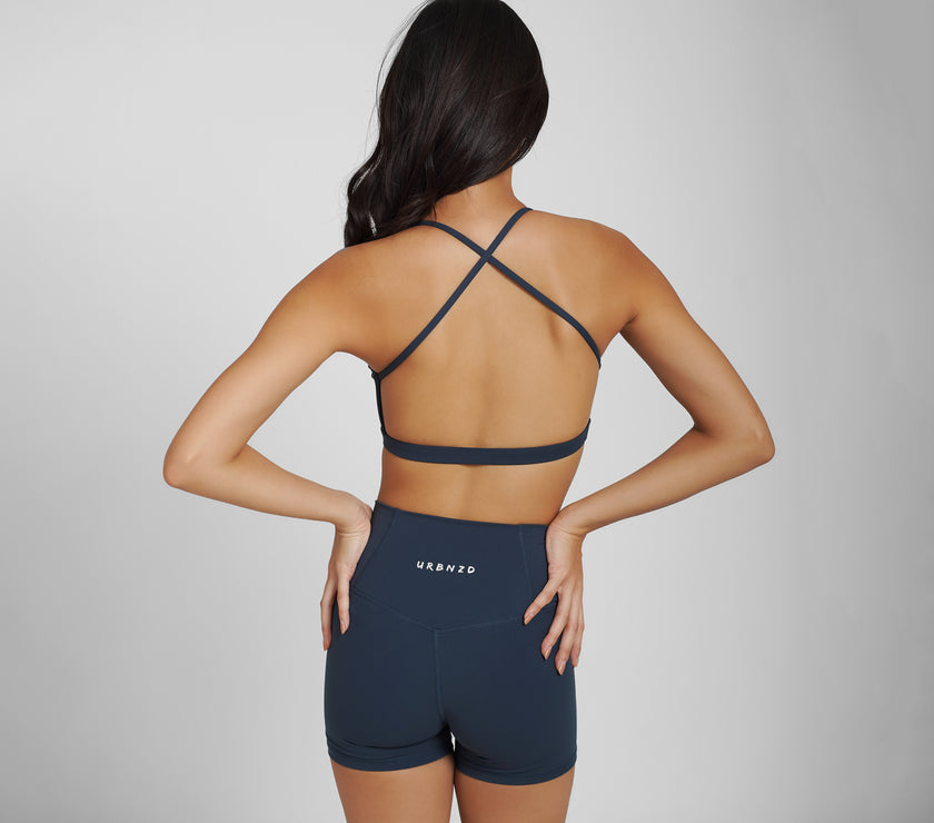 Crossover Booty Shorts (4") - Oxford - Urbanized Co. S