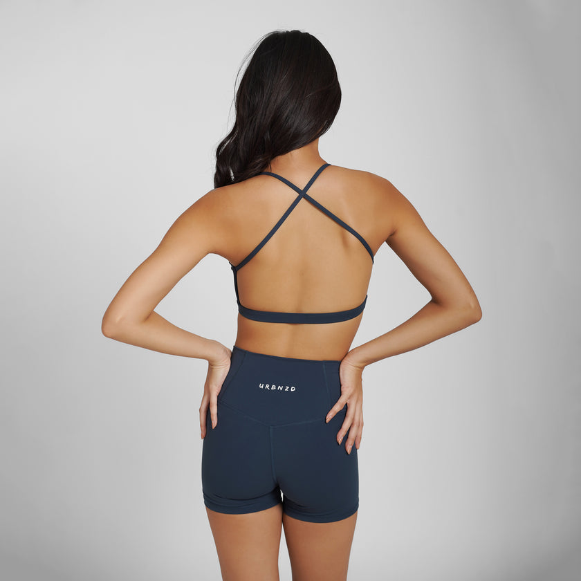 Crossover Booty Shorts (4") - Oxford - Urbanized Co. S