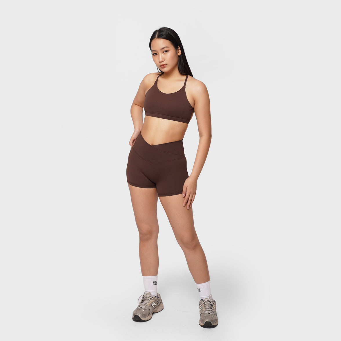 Crossover Booty Shorts (4") - Soul