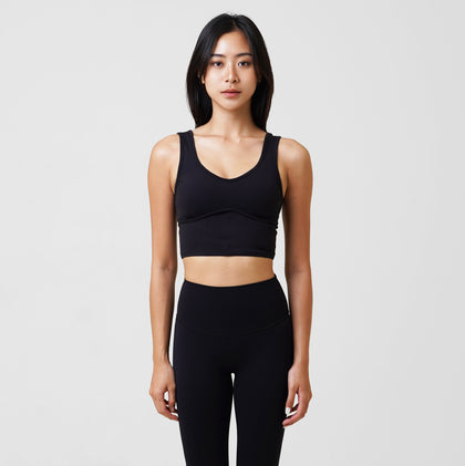 Form Longline Bra - Black - Urbanized Co. S