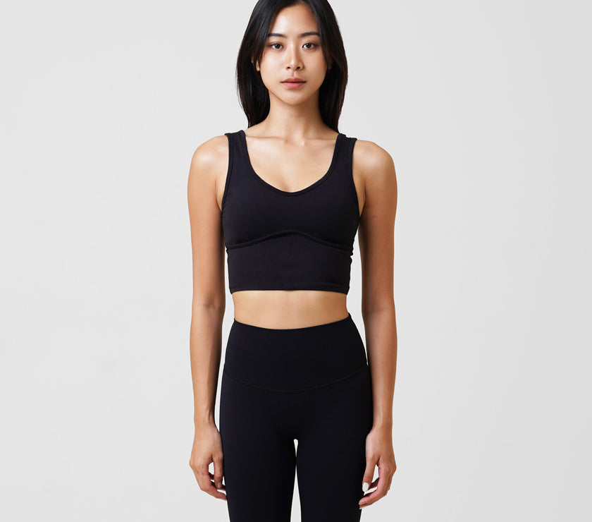 Form Longline Bra - Black - Urbanized Co. S