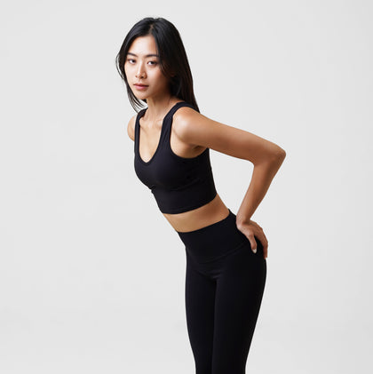 Form Longline Bra - Black - Urbanized Co. S