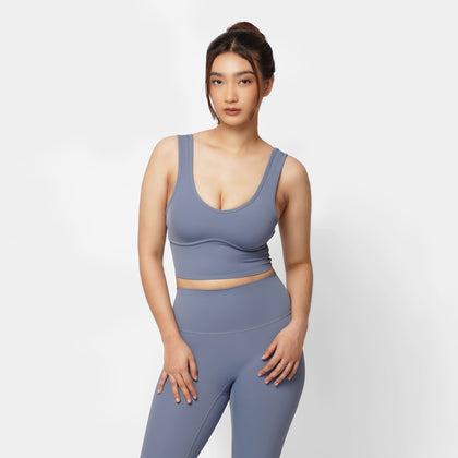 Form Longline Bra - Haze