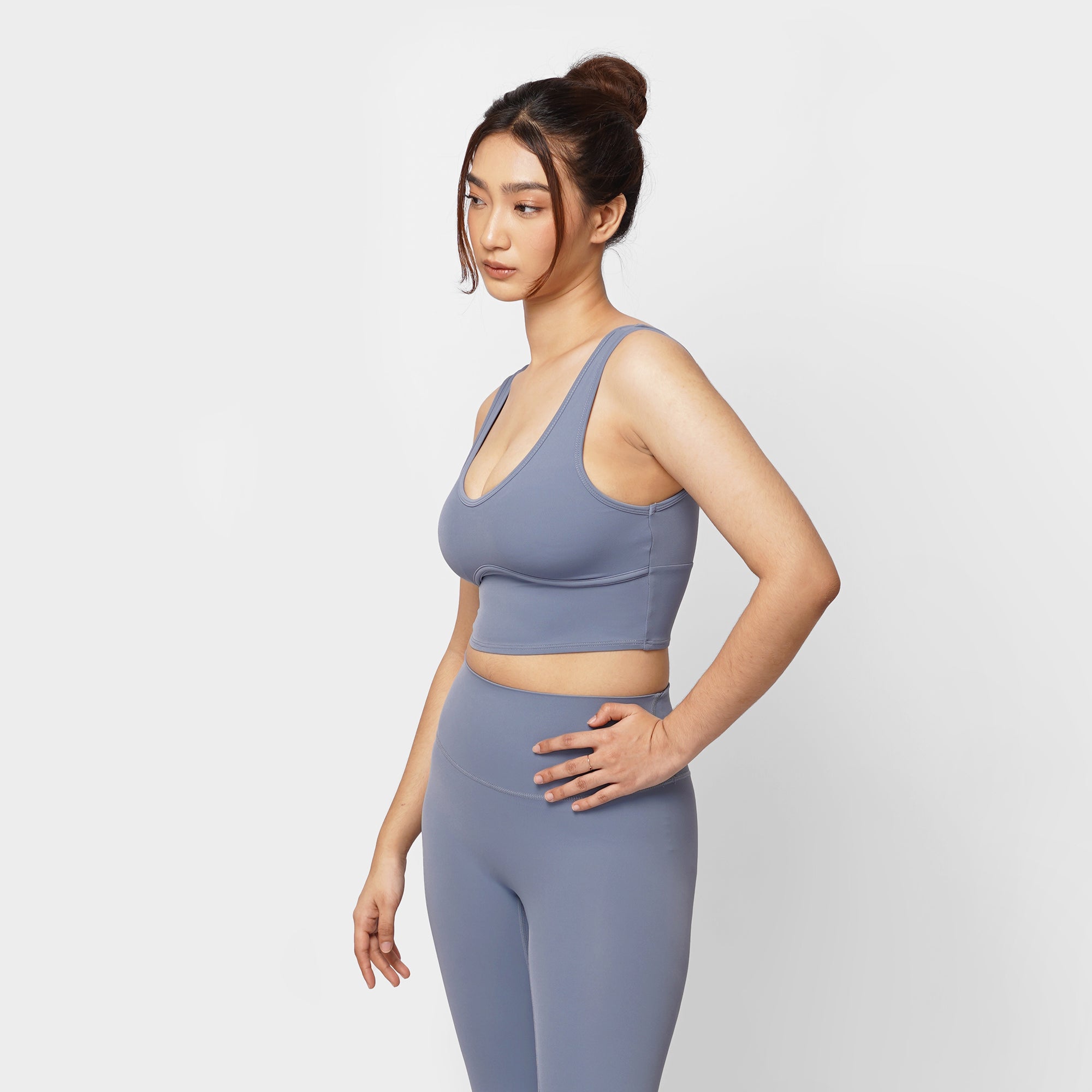 Form Longline Bra - Haze