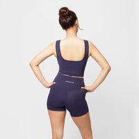 Form Longline Bra - Midnight