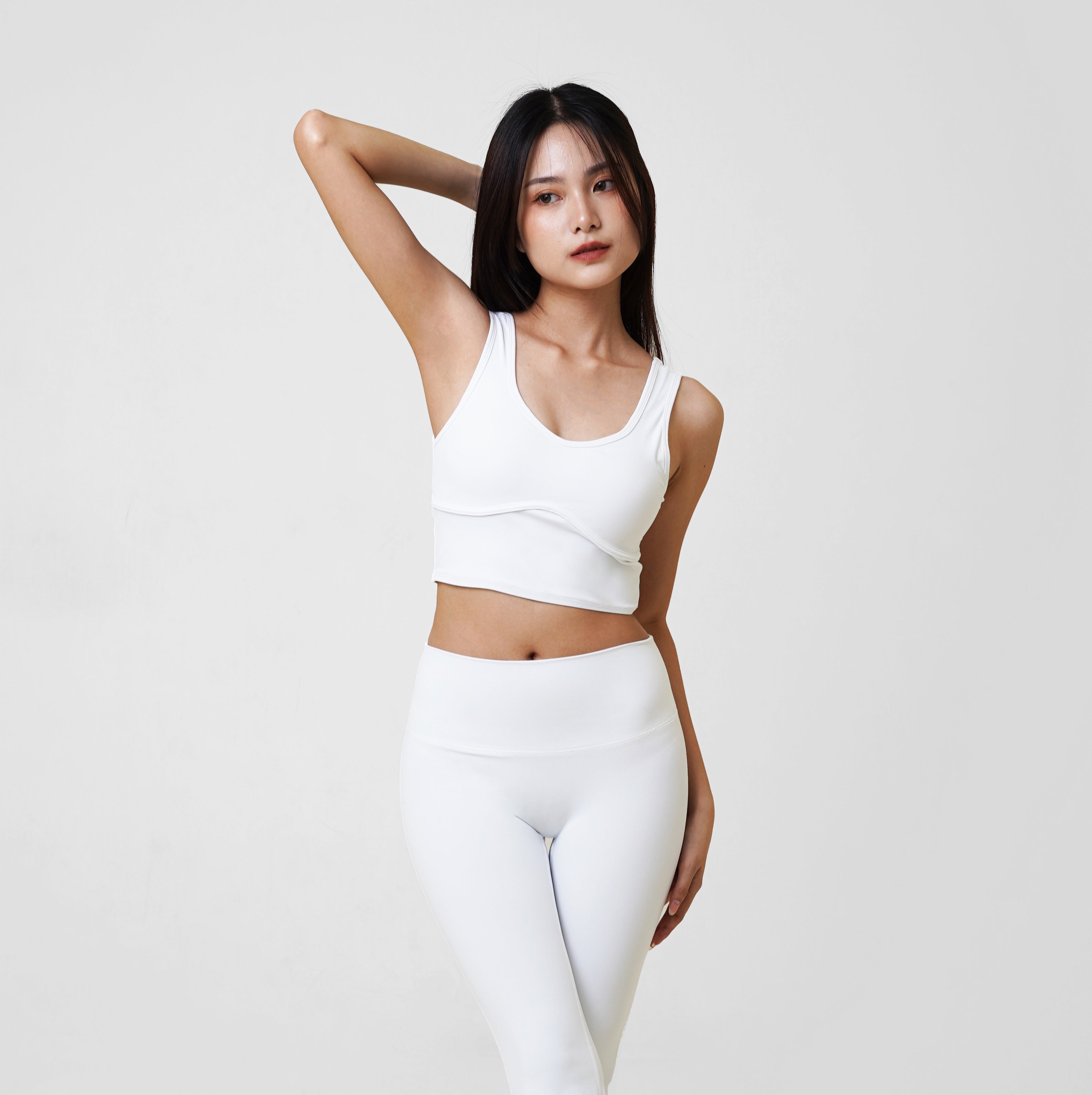 Form Longline Bra - White - Urbanized Co. S