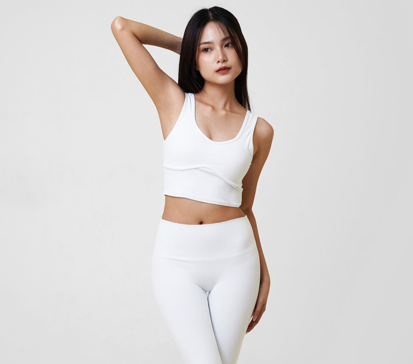 Form Longline Bra - White - Urbanized Co. S