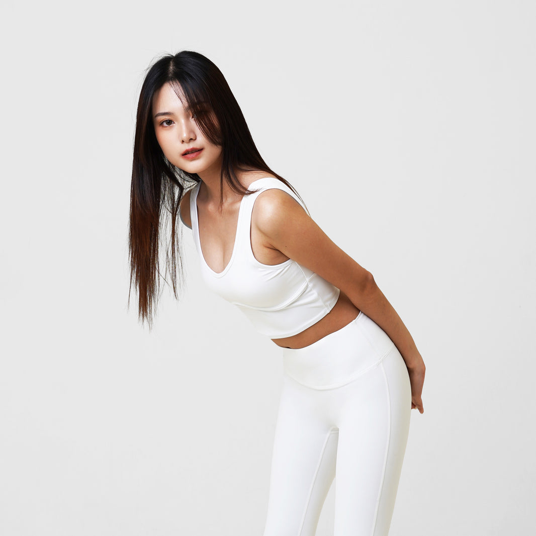 Form Longline Bra - White - Urbanized Co. S