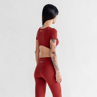 Summit Crop Top - Cherry - Urbanized Co. S