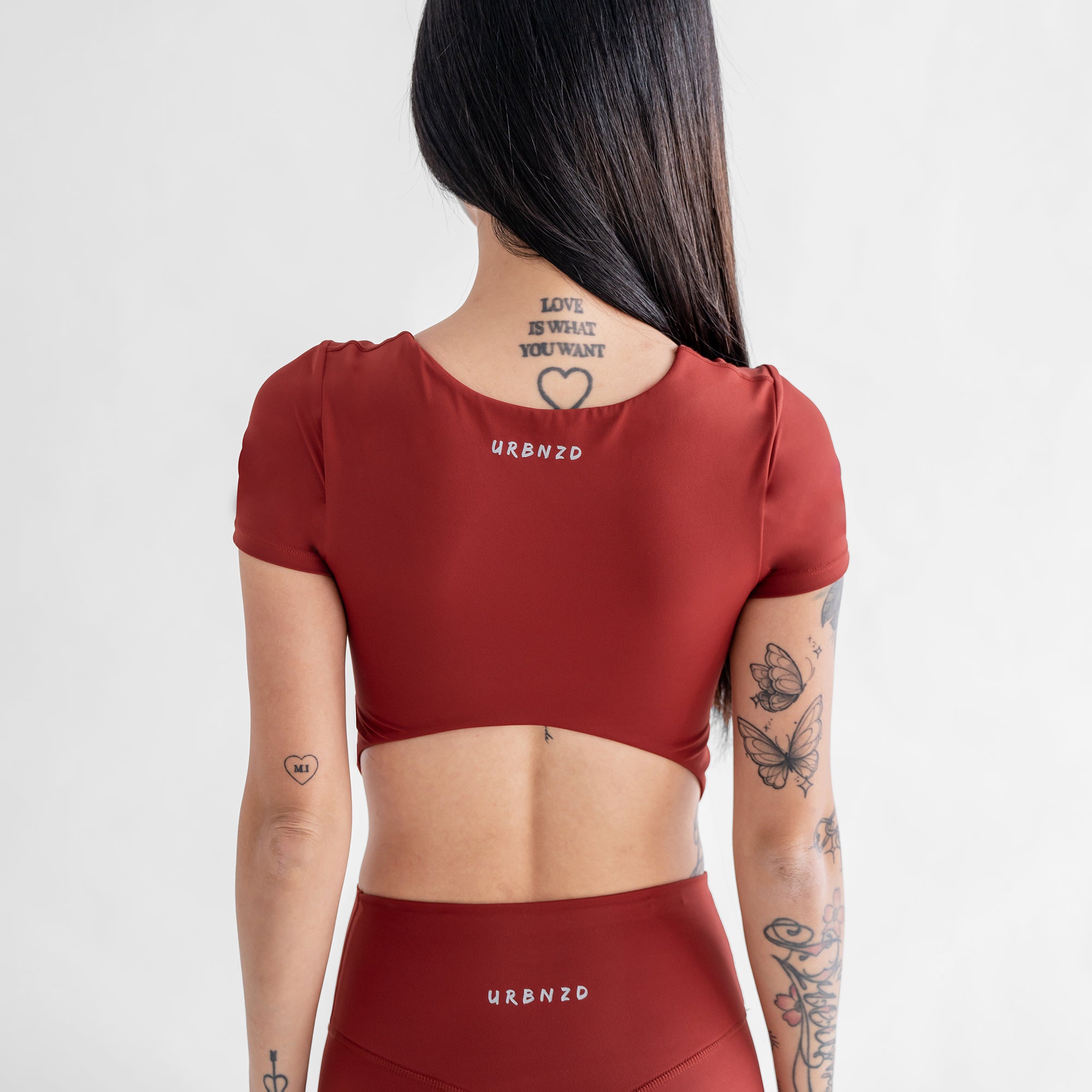 Summit Crop Top - Cherry - Urbanized Co. S