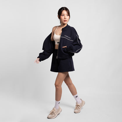 Urbnzd Classic Slack Shorts - Navy