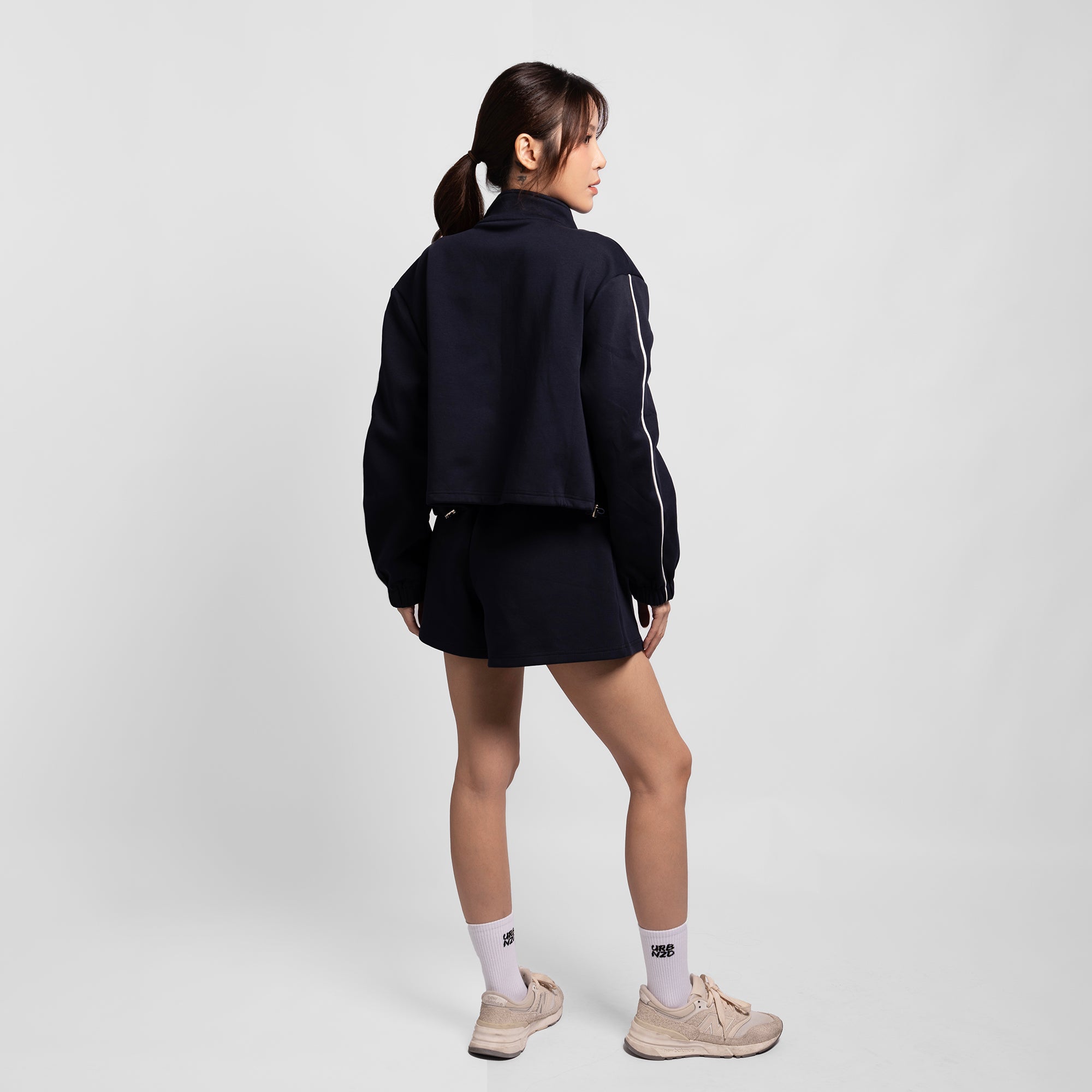 Urbnzd Classic Slack Shorts - Navy