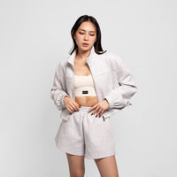 Formula Crop Jacket - Snow Marl