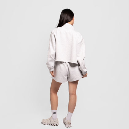 Urbnzd Classic Slack Shorts - Snow Marl