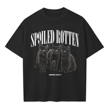 Load image into Gallery viewer, Spoiled Rotten Cat Oversized Tee
