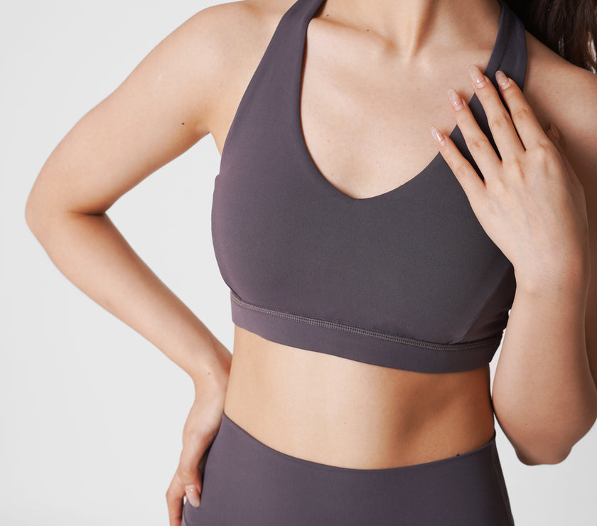 Rylie Racerback Bra - Storm - Urbanized Co. S