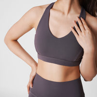 Rylie Racerback Bra - Storm - Urbanized Co. S