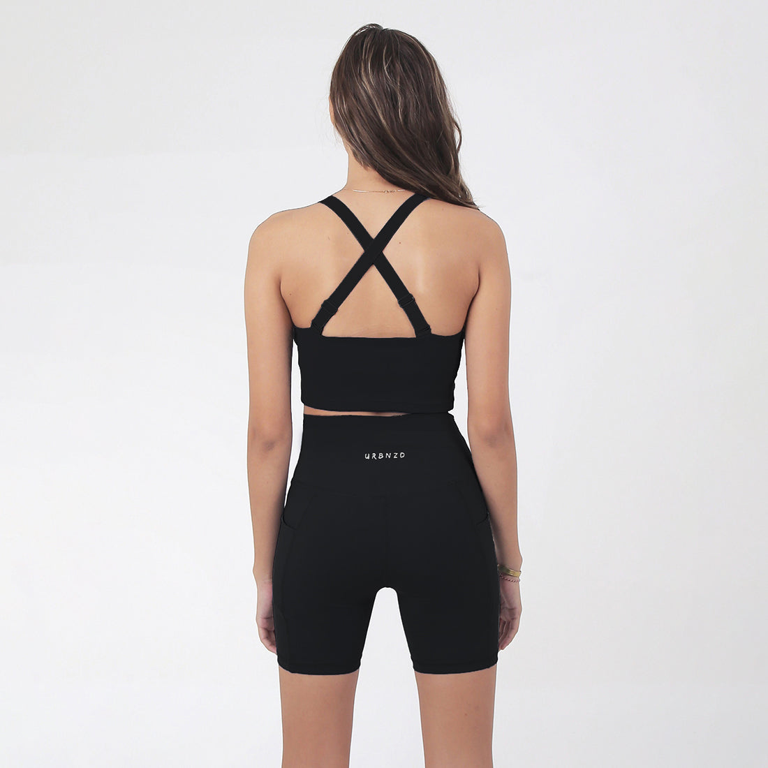 Adapt Highrise Biker Shorts (6") - Black - Urbanized Co. S