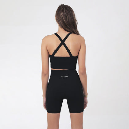 Adapt Highrise Biker Shorts (6") - Black - Urbanized Co. S