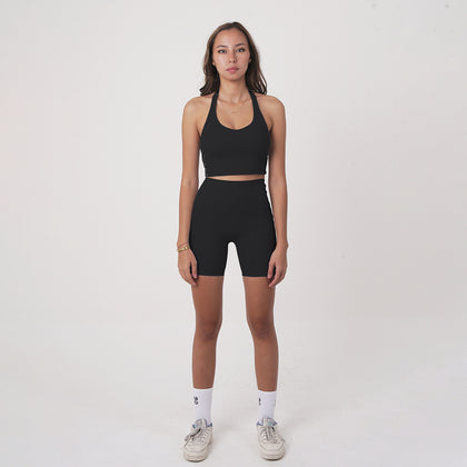 Adapt Highrise Biker Shorts (6") - Black - Urbanized Co. S