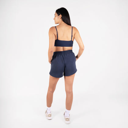 Relaxed Cotton Shorts - Midnight - Urbanized Co. S