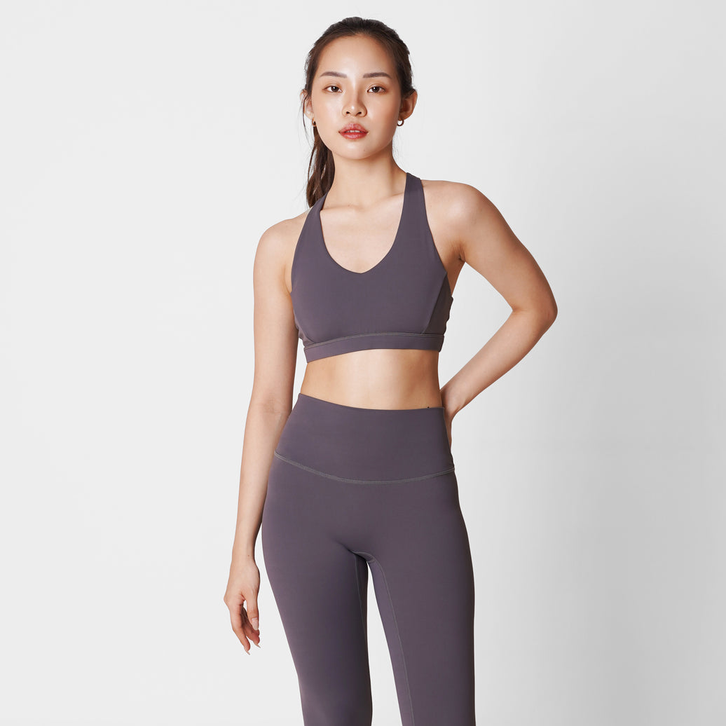 Rylie Racerback Bra - Storm - Urbanized Co. S