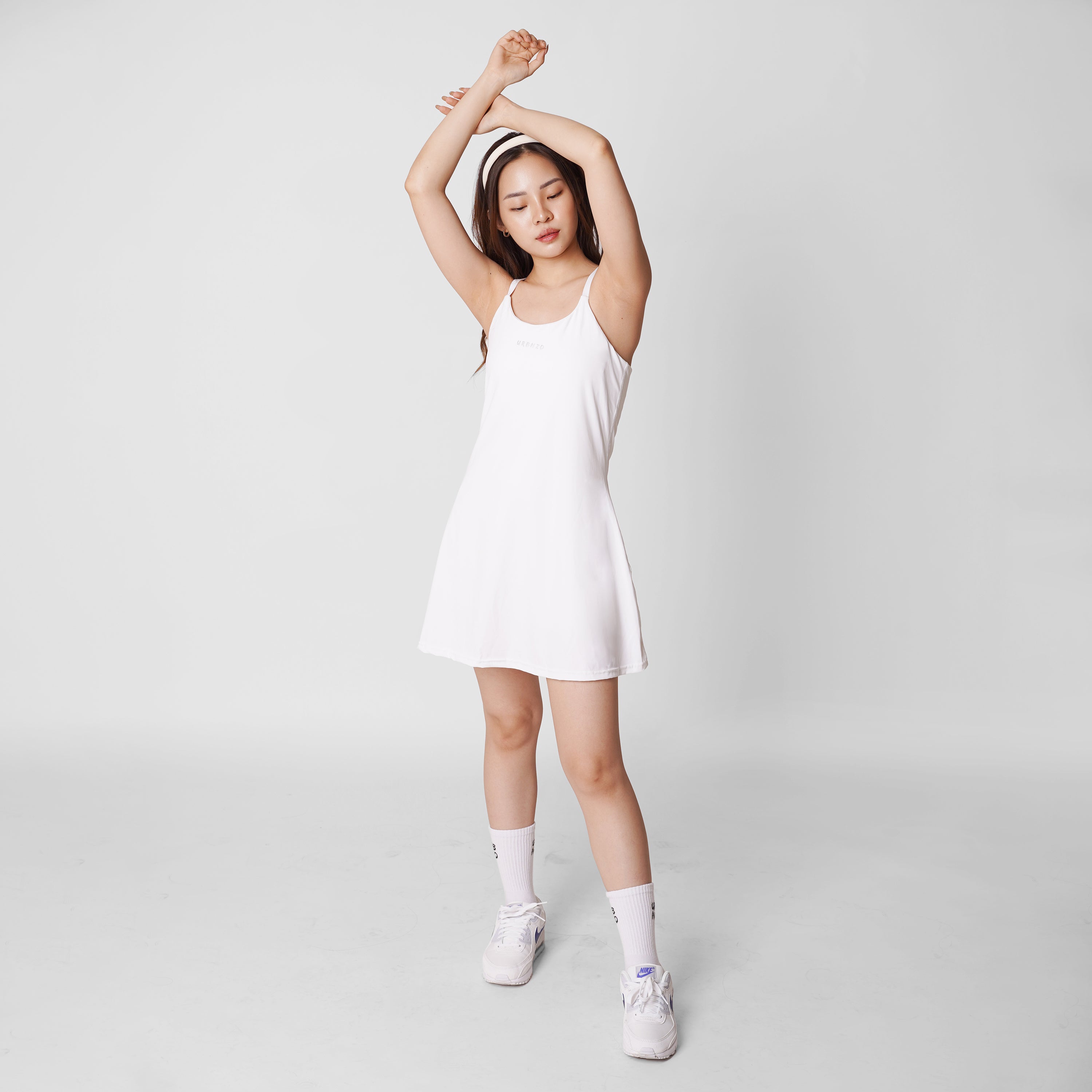 Château Court Dress - White - Urbanized Co. S